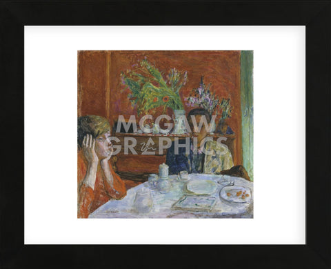 The Dessert, or After Dinner, c. 1920  (Framed) -  Pierre Bonnard - McGaw Graphics