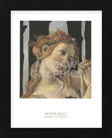 Detail: La Primavera  (Framed) -  Sandro Botticelli - McGaw Graphics