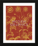 Chrysanthemum 16 (Framed) -  Botanical Series - McGaw Graphics