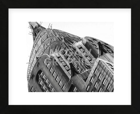 Chrysler Building Detail (Framed) -  Chris Bliss - McGaw Graphics