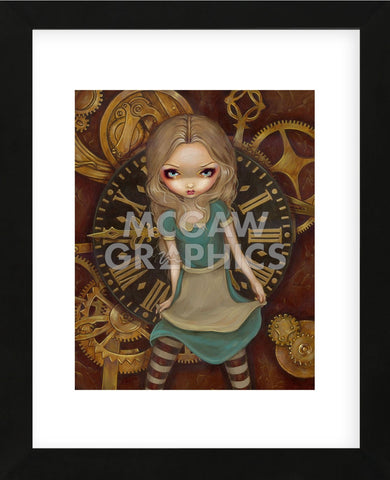Alice and Clockworks (Framed) -  Jasmine Becket-Griffith - McGaw Graphics