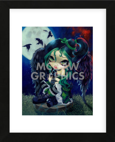 Perched and Sat and Nothing More (Framed) -  Jasmine Becket-Griffith - McGaw Graphics