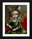 Princess with a Black Cat (Framed) -  Jasmine Becket-Griffith - McGaw Graphics