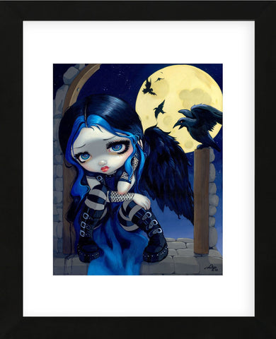 The Whispered Word Lenore (Framed) -  Jasmine Becket-Griffith - McGaw Graphics