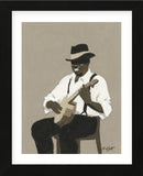 Banjo Player (Framed) -  William Buffett - McGaw Graphics