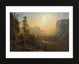 Yosemite Valley, Glacier Point Trail, ca. 1873 (Framed) -  Albert Bierstadt - McGaw Graphics