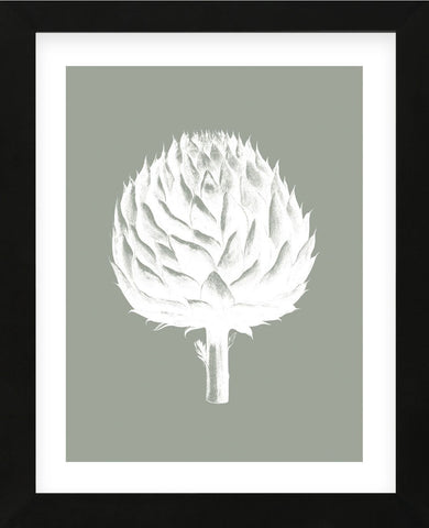 Artichoke (Sage & Ivory) (Framed) -  Botanical Series - McGaw Graphics
