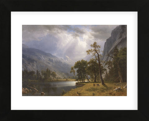 Half Dome, Yosemite Valley  (Framed) -  Albert Bierstadt - McGaw Graphics