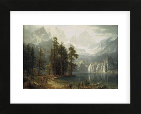 Sierra Nevada  (Framed) -  Albert Bierstadt - McGaw Graphics