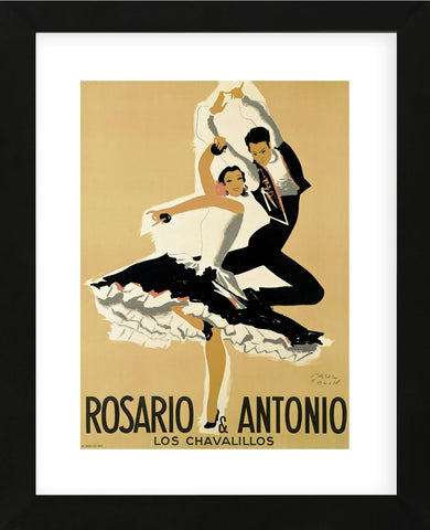 Rosario & Antonio, 1949  (Framed) -  Paul Colin - McGaw Graphics