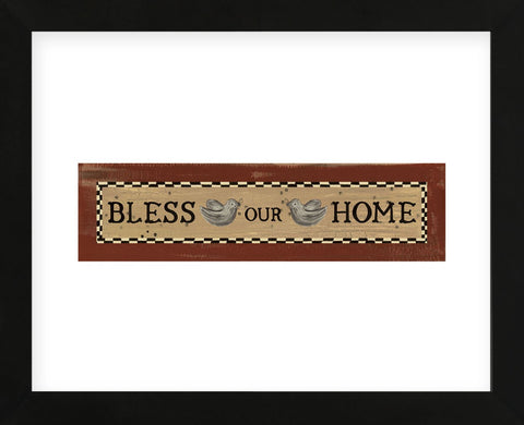 Bless Our Home  (Framed) -  Erin Clark - McGaw Graphics