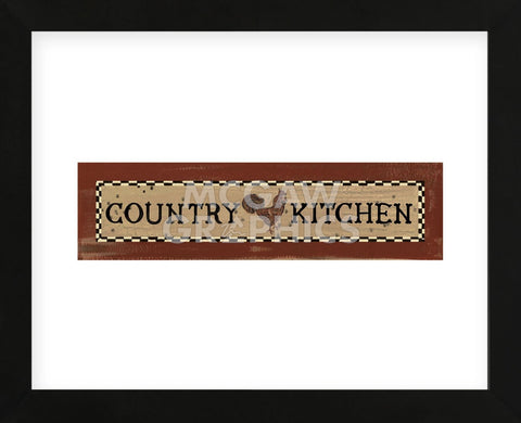 Country Kitchen  (Framed) -  Erin Clark - McGaw Graphics