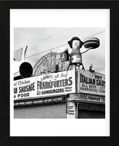 Coney Island Frankfurters  (Framed) -  Erin Clark - McGaw Graphics