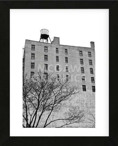 Twenty-six Windows (b/w)  (Framed) -  Erin Clark - McGaw Graphics