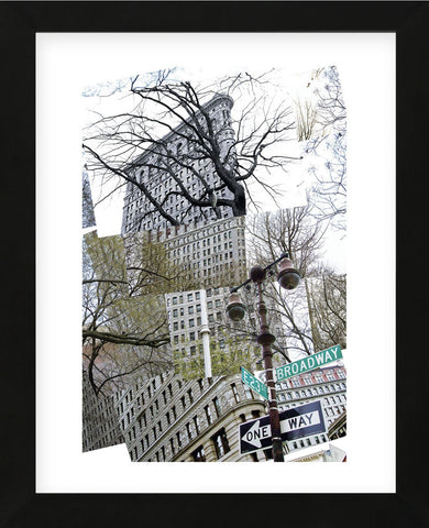 Flatiron Collage  (Framed) -  Erin Clark - McGaw Graphics