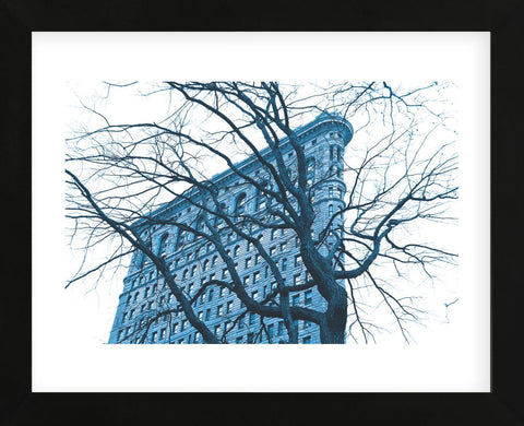 Blue Flatiron  (Framed) -  Erin Clark - McGaw Graphics