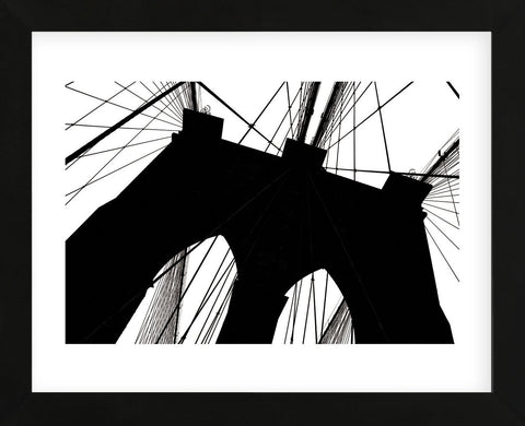 Brooklyn Bridge Silhouette  (Framed) -  Erin Clark - McGaw Graphics