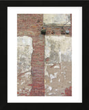 Brick Wall and White Paint  (Framed) -  Erin Clark - McGaw Graphics