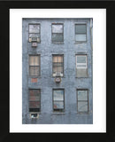 Blue Building  (Framed) -  Erin Clark - McGaw Graphics