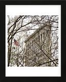 Veiled Flatiron Building (detail)  (Framed) -  Erin Clark - McGaw Graphics