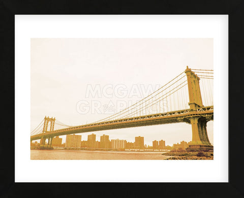 Gold Bridge  (Framed) -  Erin Clark - McGaw Graphics