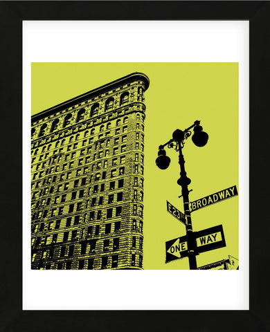 Acid Flatiron  (Framed) -  Erin Clark - McGaw Graphics