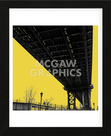 Yellow Underpass  (Framed) -  Erin Clark - McGaw Graphics