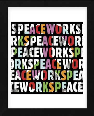 Peace Works (Framed) -  Erin Clark - McGaw Graphics