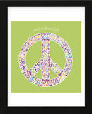 Peace is Beautiful (Framed) -  Erin Clark - McGaw Graphics
