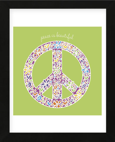 Peace is Beautiful (Framed) -  Erin Clark - McGaw Graphics