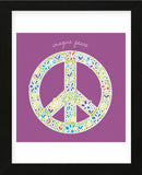 Imagine Peace (Framed) -  Erin Clark - McGaw Graphics