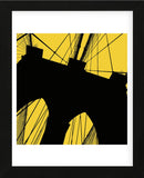 Brooklyn Bridge (yellow) (Framed) -  Erin Clark - McGaw Graphics