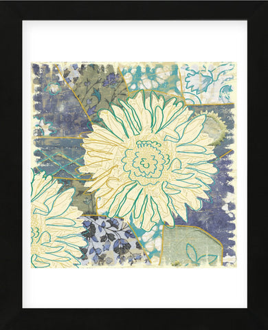 Flower with Fabric (Framed) -  Erin Clark - McGaw Graphics