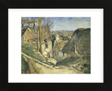 The House of the Hanged Man (La maison du pendu), Auvers sur Oise, 1873   (Framed) -  Paul Cezanne - McGaw Graphics