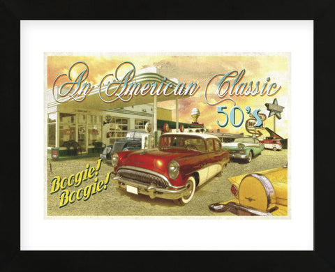 Classic Cars 3 (Framed) -  Carlos Casamayor - McGaw Graphics