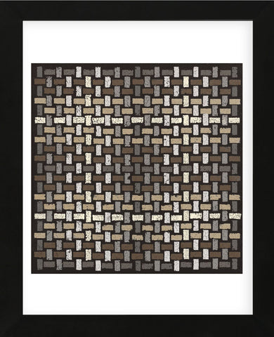 Basket Weave Straight (Neutrals) (Framed) -  Susan Clickner - McGaw Graphics