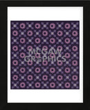 Moroccan Daisy (Purple) (Framed) -  Susan Clickner - McGaw Graphics