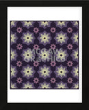 Moroccan Star Flower (Purple) (Framed) -  Susan Clickner - McGaw Graphics