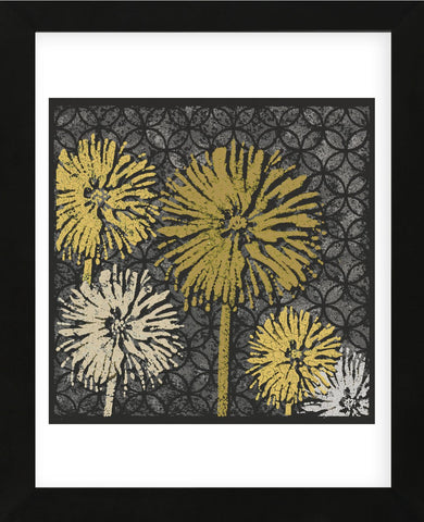 Dandelions on Circles Linked (Yellow) (Framed) -  Susan Clickner - McGaw Graphics
