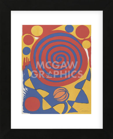 Untitled (Framed) -  Alexander Calder - McGaw Graphics