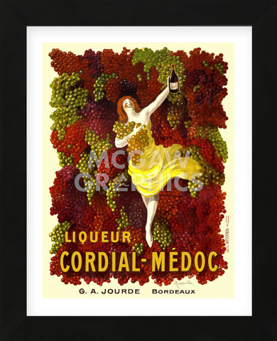 Liquer Cordial-Médoc, G. A. Jourde - Bordeaux (Framed) -  Leonetto Cappiello - McGaw Graphics