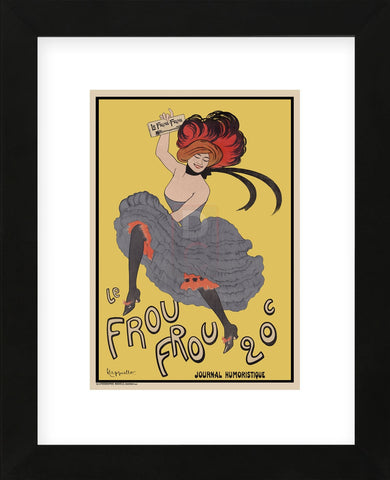 Le Frou Frou 20', journal humoristique (Framed) -  Leonetto Cappiello - McGaw Graphics