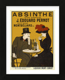 Absinthe extra-supérieure J. Édouard Pernot. Société Anonyme Montbéliard (Doubs) Liqueur Mont-Christ (Framed) -  Leonetto Cappiello - McGaw Graphics