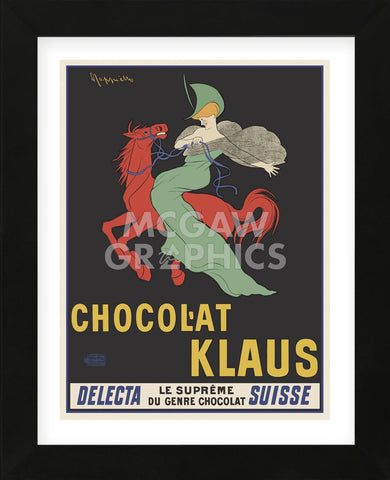 Chocolat Klaus (Framed) -  Leonetto Cappiello - McGaw Graphics