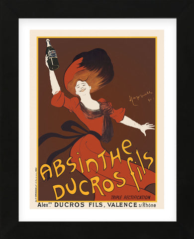 Absinthe Ducros Fils, 1890 (Framed) -  Leonetto Cappiello - McGaw Graphics