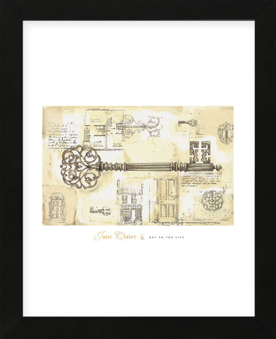 Key to the City  (Framed) -  Jane Claire - McGaw Graphics