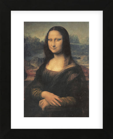 Mona Lisa  (Framed) -  Leonardo da Vinci - McGaw Graphics