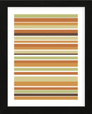 Terracotta Stripes (Framed) -  Denise Duplock - McGaw Graphics