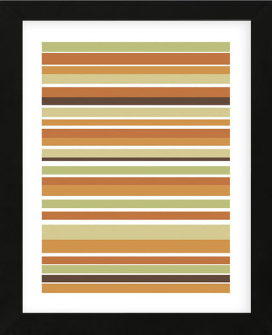 Terracotta Stripes (Framed) -  Denise Duplock - McGaw Graphics