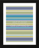 Marine Stripes (Framed) -  Denise Duplock - McGaw Graphics